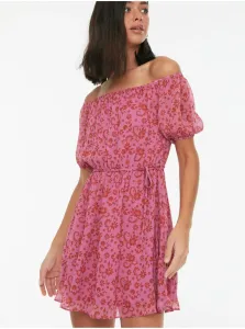 Voľnočasové šaty pre ženy Trendyol - ružová #670632