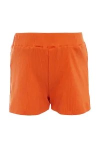 Trendyol Orange Basic Girl Knitted Shorts&Bermuda #4762254