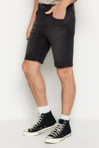 Trendyol Black Men's Skinny Fit Denim Jeans Shorts & Bermuda #5735894