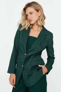 Trendyol Blazer - Green - Oversize
