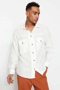 Trendyol Limited Edition White Regular Fit Shirt