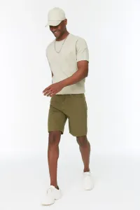 Trendyol Shorts - Khaki - Normal Waist #4847788