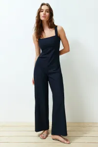 Trendyol Navy Striped Jumpsuit