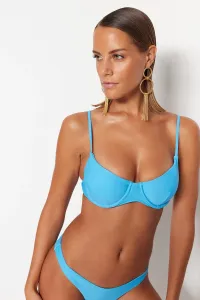 Trendyol Blue Underwire Bikini Top #5846386