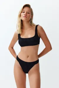 Trendyol Black Bralette Premium Fabric Brazilian Bikini Set