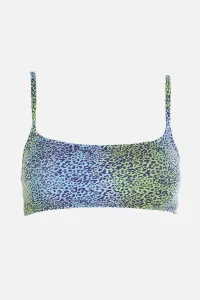 Trendyol Bikini Top - Green - Animal print #743018