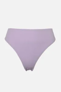 Trendyol Lilac Textured High Waist Bikini Bottom #4366888