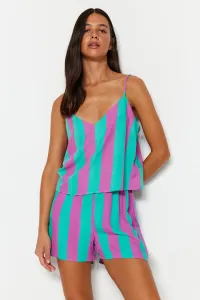 Trendyol Pajama Set - Multicolor - Striped