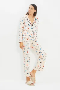 Trendyol Powder Knitted Pajamas Set