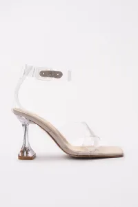 Dámske sandále Trendyol Transparent #4904354