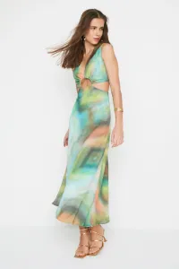 Trendyol Multicolored Belly Detailed Woven Dress #2837854