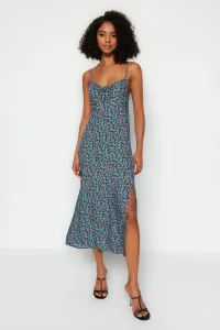Trendyol Multicolored Tie Detailed Strappy Woven Dress #7234993