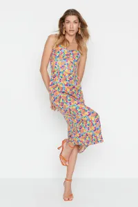 Trendyol Multicolored Floral Patterned Dress with Straps #4364108