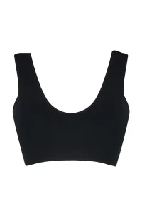 Trendyol Black Seamless/Seamless Support/Shaping Knitted Sports Bra #9311614