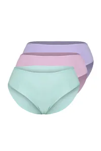Trendyol Curve Plus Size Underpants - Pink - 3 pack