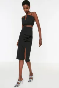 Trendyol Black Flywheel Detailed Skirt #711806