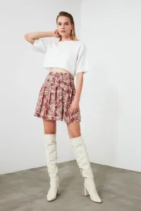 Trendyol Brown Ruffled Skirt