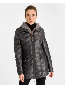 TRIMM BARBARA Dámsky zimný kabát, tmavo sivá, veľkosť #1062635