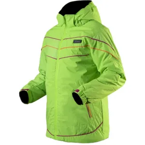TRIMM RITA Dievčenská lyžiarska bunda, reflexný neón, veľkosť #4215405