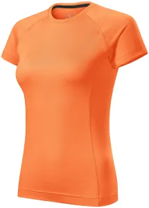 MALFINI Dámske tričko Destiny - Neónovo mandarinková | L