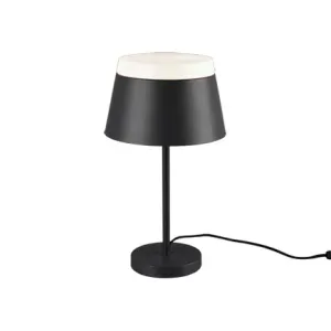 Dizajnová stolná lampa šedá - Esra