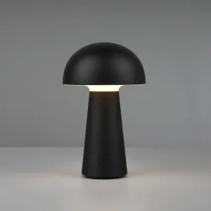 Vonkajšia stolná lampa čierna nabíjateľná 3-stupňová stmievateľná - Daniel