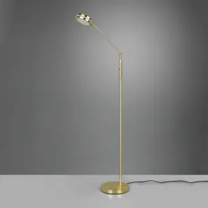LED lampa Franklin snímačový stmievač mosadz matná