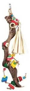 Trixie Natural toy, bark wood/rattan/sea grass/wood, 56 cm, multi coloured