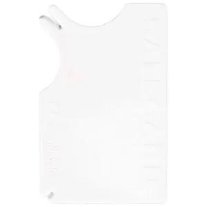 Trixie Safecard tick remover, plastic, 8 × 5 cm, white