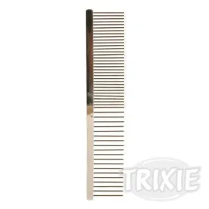 Trixie Comb, medium/coarse, metal, 16 cm