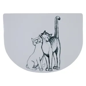 Trixie Pussy Cat place mat, 40 × 30 cm, white