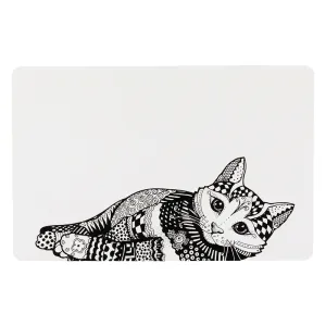 Trixie podložka pod misku Mačka - D 44 × Š 28 cm
