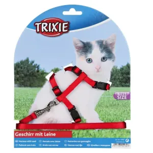 Postroj (trixie) CAT pre mačatá s vodítkom - 8mm/19-31cm/1,2m