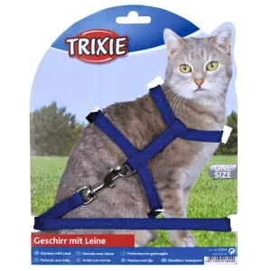 Postroj (trixie) CAT s vodítkom  - 22-42cm/1cm/1,25m