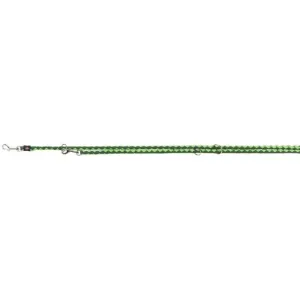 Trixie Cavo adjustable leash, L–XL: 2.00 m/ř 18 mm, forest/apple