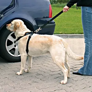 TRIXIE DOG CAR HARNESS XS 20-50CM Postroj do auta, čierna, veľkosť
