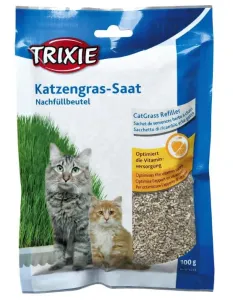 Trixie Organic cat grass refill for 4232, bag/approx. 100 g