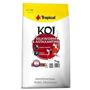 Tropical Koi Silkworm & Astaxanthin Pellet L 7 kg