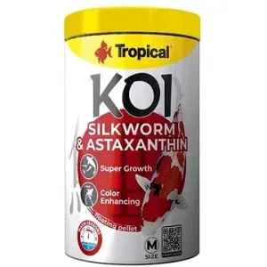 Tropical Koi Silkworm & Astaxanthin Pellet M 1 l 320 g