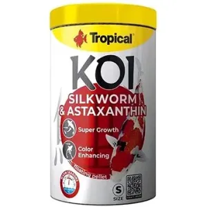 Tropical Koi Silkworm & Astaxanthin Pellet S 1 l 320 g
