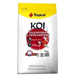 Tropical Koi Silkworm & Astaxanthin Pellet S 7 kg