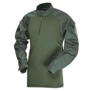 Košeľa Combat T.R.U. 1/4 Zip TruSpec® – Olive Drab (Farba: Olive Drab, Veľkosť: S)