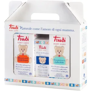 TrudiBaby Baby Care darčekový balíček toaletná voda, kúpeľové mlieko a šampón