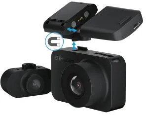 TrueCam M7 GPS Dual Kamera do auta Black