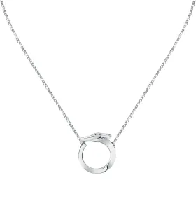 Trussardi Slušivý oceľový náhrdelník T-Heritage TJAXB02