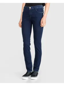 Straight fit pre ženy Trussardi Jeans - modrá #3162803
