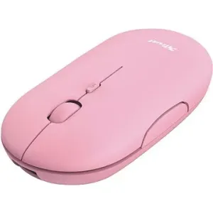 TRUST Puck Wireless Mouse, ružová