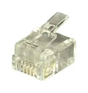 Tuk Pxspdy12#10 Conn, Rj12 Plug, 6P6C, 1 Port, Cable