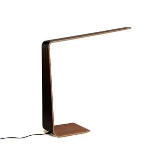 Stolná lampa LED8, viac variantov - TUNTO Model: přírodní ořech, černá barva