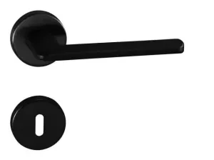 Kľučka na dvere TI - ELIPTICA - R 3098 CIM - čierna matná (153) | MP-KOVANIA.sk #4111914